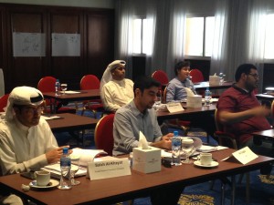 Coker workshop and training at RefComm Bahrain 2015.