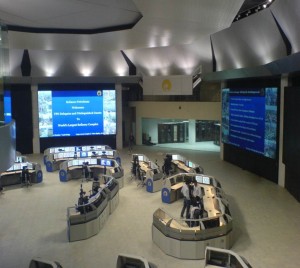 Central control room.